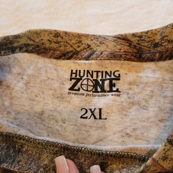 Hunting Zone - Mens Mossy Oak Cami Shurt Size 2XL - Picture 5 of 6